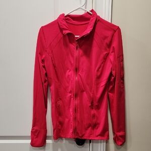 Kirkland Signature Women's Bold Pink Zip Jacket